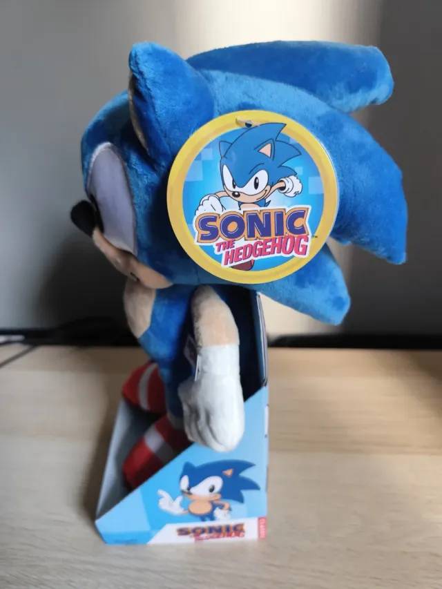 Peluche Sonic Clásico 30cm Nuevo