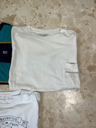 Lote 5 camisetas hombre M | Levi’s, Superdry, Polo