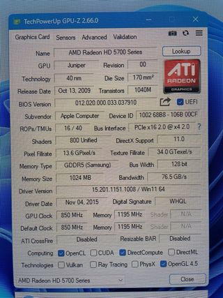 Tarjeta Gráfica ATI Radeon HD 5770 