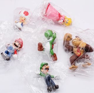 Caja Figuras Super Mario Colección Mini