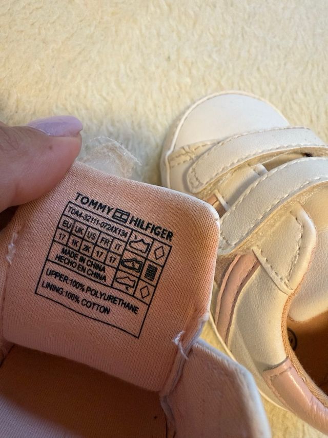 Zapatillas Tommy Hilfiger Talla 17 rosa