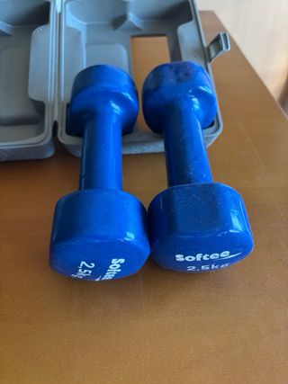 Set Mancuernas Vinilo Softee 2.5kg