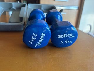 Set Mancuernas Vinilo Softee 2.5kg