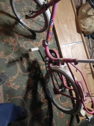 Bicicleta BH Happy antigua rosa