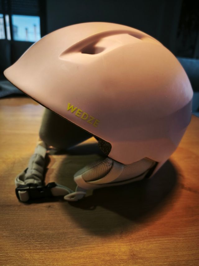 Casco esquí Wedze niña rosa