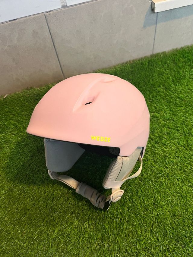 Casco esquí Wedze niña rosa