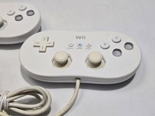 2 Nintendo Wii Oficial Mando Clasico - Blanco 
