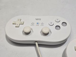 2 Nintendo Wii Oficial Mando Clasico - Blanco 