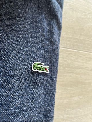 Polo Lacoste Slim Fit Azul Talla S