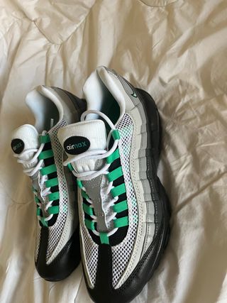 Zapatillas Nike Air Max Verdes y Blancas