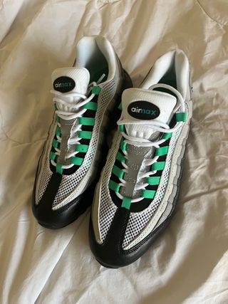Zapatillas Nike Air Max Verdes y Blancas