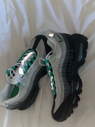 Zapatillas Nike Air Max Verdes y Blancas