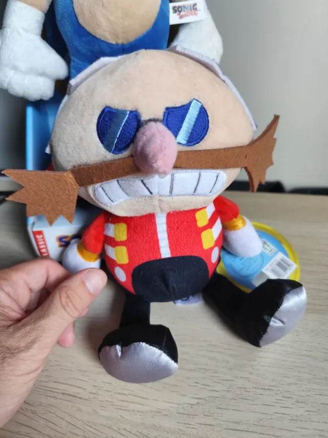 Peluche Dr Robotnik Eggman 22 cm