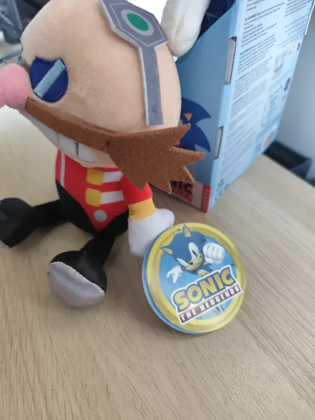 Peluche Dr Robotnik Eggman 22 cm