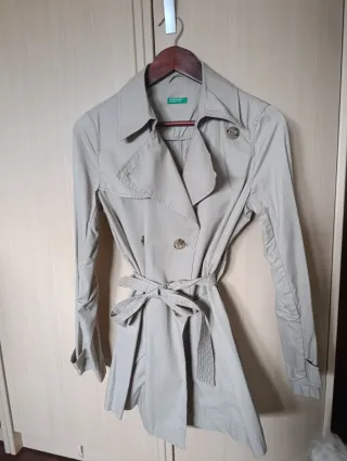 Gabardina United Colors of Benetton Beige