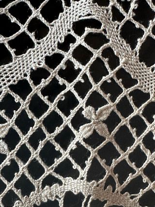 Centrotavola pizzo al tombolo