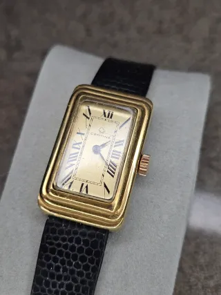 Certina Tank 17 Jewels Dorado