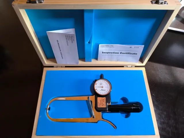 Misuratore di pieghe professionale Harpenden