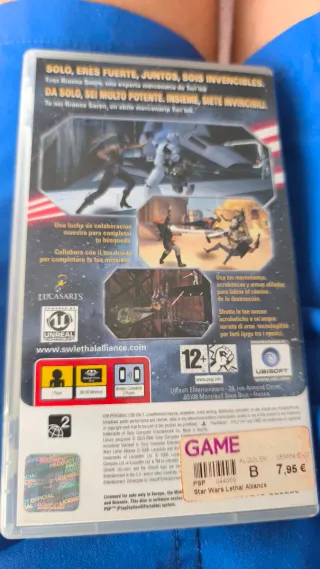 Star Wars Lethal Alliance PSP