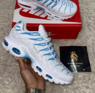 Nike Air Max Plus TN Blancas y Azules