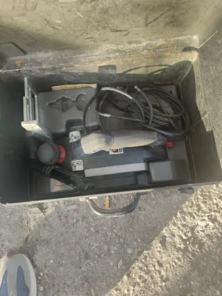 Lijadora de banda con maletín