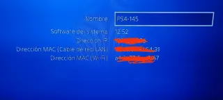 Consola PS4 500 gb con mando, cableado y juego