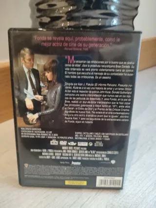 DVD Klute Jane Fonda Donald Sutherland