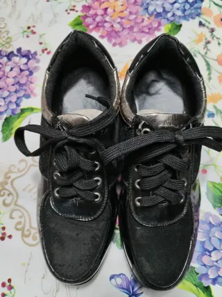 Zapatos de plataforma negros