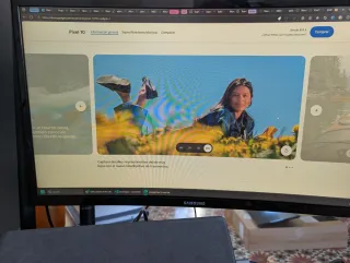 Pantalla de ordenador curva
24 pulgadas sin pie
