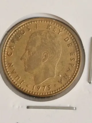 1 Peseta 1975 Estrella 80