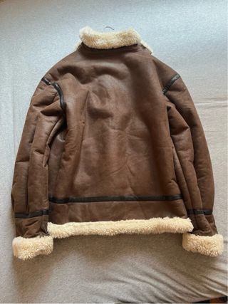 Chaqueta forrada marrón