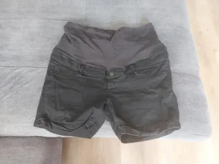 Bermuda premamá H&M negra