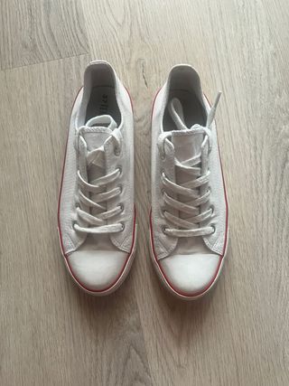 Zapatillas blancas TEX 37