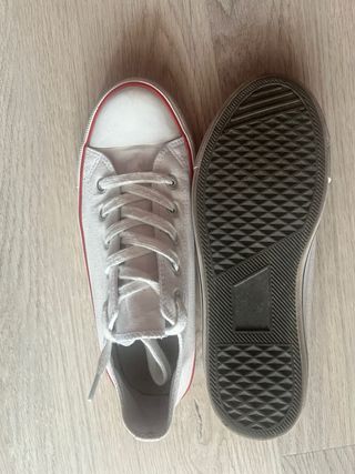 Zapatillas blancas TEX 37