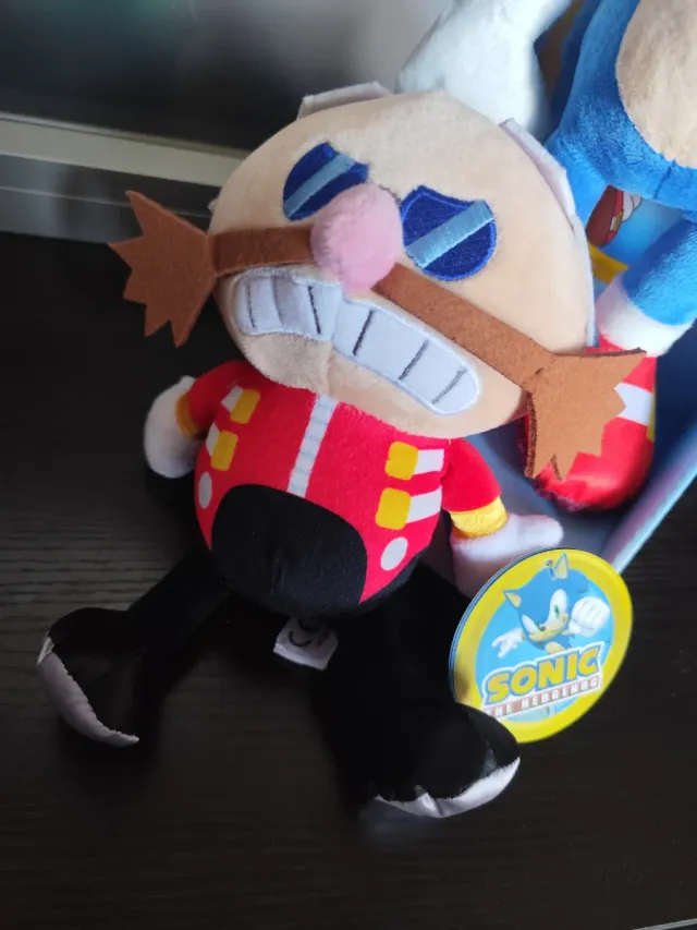 Pack Peluche Sonic y Dr. Robotnik