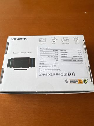XP-PEN Deco Fun XS Tableta Gráfica Nueva