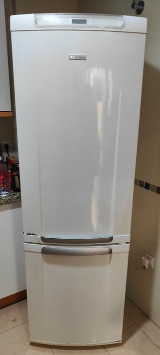 Nevera Combi Electrolux Blanca