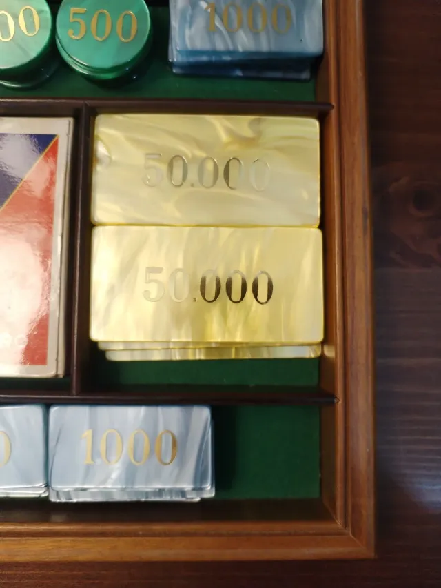 Set Poker Madreperlato Dal Negro