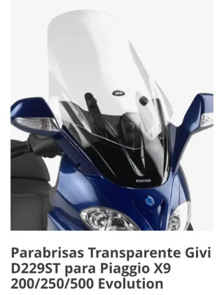 Cúpula alta Piaggio X9