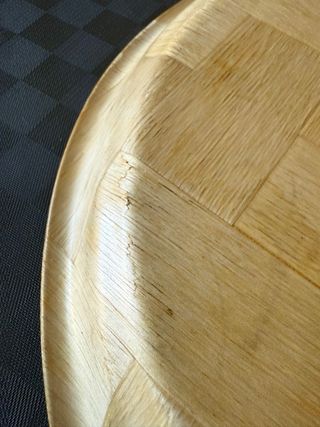 Vassoio in bambù con decoro