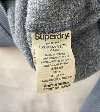 Sudadera Superdry Vintage Talla M