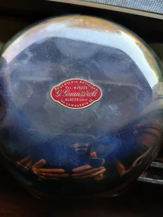 Portatutto in Argento G. Guanziroli Como