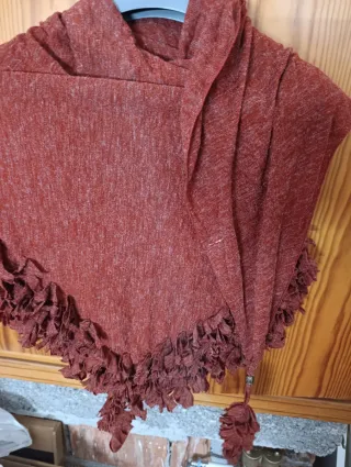 Sciarpa donna con frange