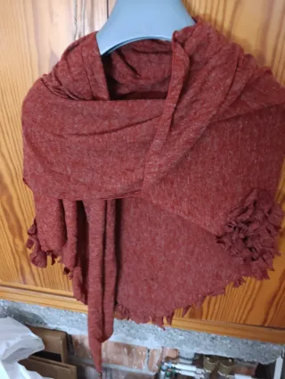 Sciarpa donna con frange