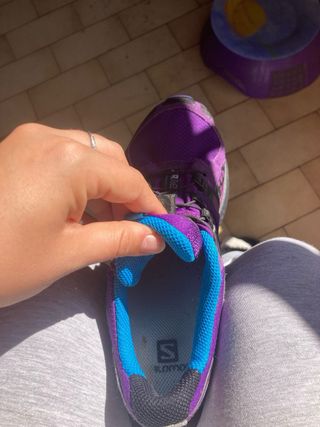 Zapatillas Salomon Moradas Talla 38