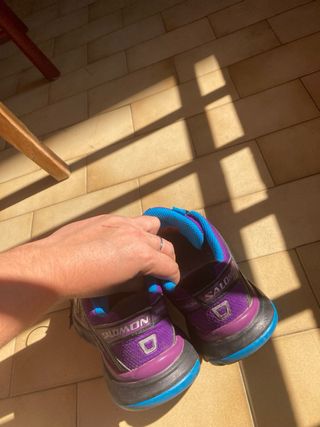 Zapatillas Salomon Moradas Talla 38