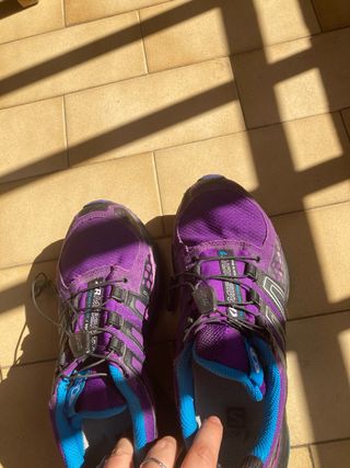 Zapatillas Salomon Moradas Talla 38