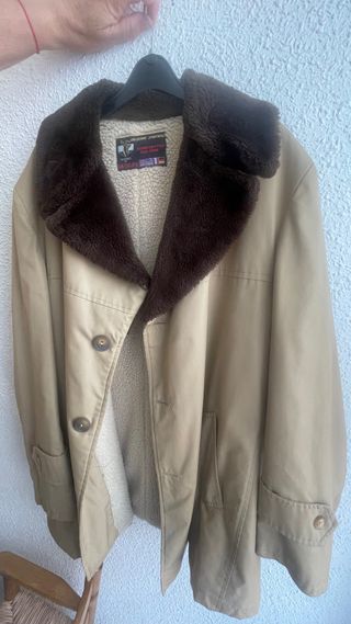 Chaquetón SKYEL Beige Talla XXL