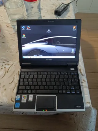 Portátil Toshiba NB100 Negro/Plateado