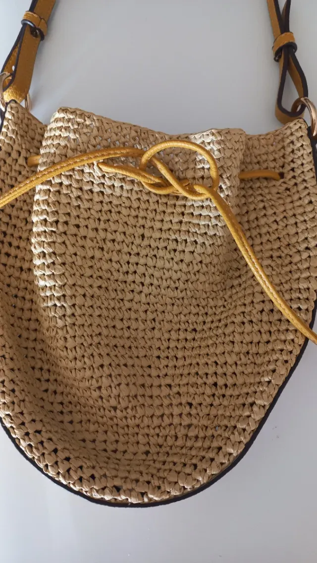 Bolso de rafia Tintoretto